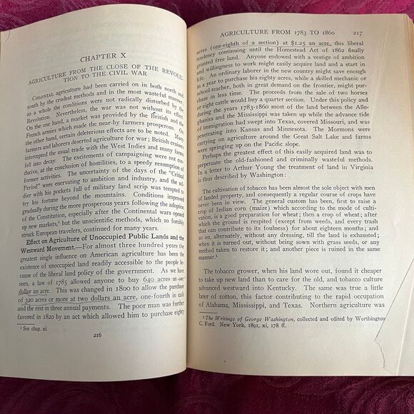 1924 Vintage Book: American Economic History by Harold Underwood Faulkner - Picture 8 of 12